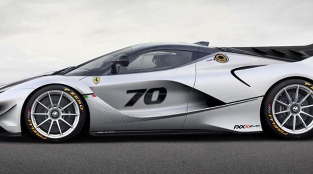 FOTO 7 | Este coche no está homologado para circular por la calle y aunque tiene una potencia que supera los 1.000 CV tampoco se utilizará para competición, solo para algunos eventos que organice Ferrari, según explica la marca.