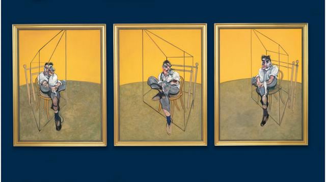 Tres Estudios de Lucian Freud, 1969. Francis Bacon (1909-1992). Precio: 127.437.469 euros. Fecha: 12-11-2013 en Nueva York. Récord: mundial para una obra posterior a la Segunda Guerra Mundial