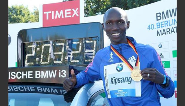 FOTO 5 | 2013: Wilson Kipsang. Auspiciador: Adidas. Tiempo: 2h 3min 23seg. (Foto:IAAF)
