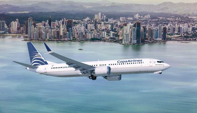 FOTO 6 | Copa Airlines. La aerolínea panameña Copa Airlines dispone de 6 aviones de la serie 737 MAX 9. Sin embargo, tras lo ocurrido decidió suspender las operaciones de sus unidades.