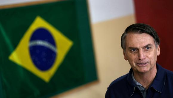 Jair Bolsonaro, el candidato de extrema derecha a la presidencia de Brasil, toma la delantera en la primera vuelta. (Foto: Reuters)