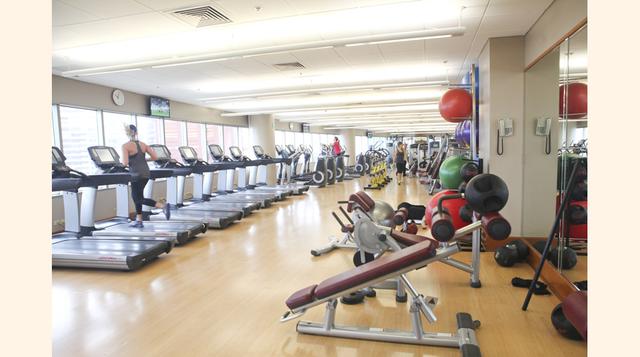 Parte del Health Club del Hotel Marriott, es un gimnasio completo con beneficios para sus socios. (Foto: Lucero Del Castillo)