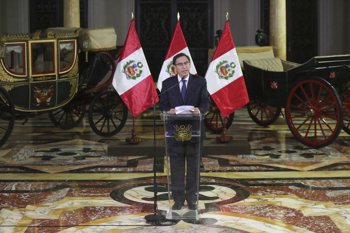 El presidente Martín Vizcarra anunciará los siguientes el nombre del año 2020 (Foto: Presidencia)