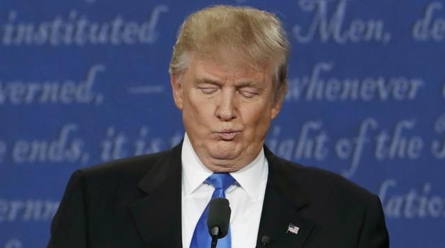 Donald Trump: "Liberaré mis reportes de impuestos, en contra de los consejos de mis abogados, cuando ella muestre sus 33,000 emails que fueron eliminados". (Foto: Reuters).