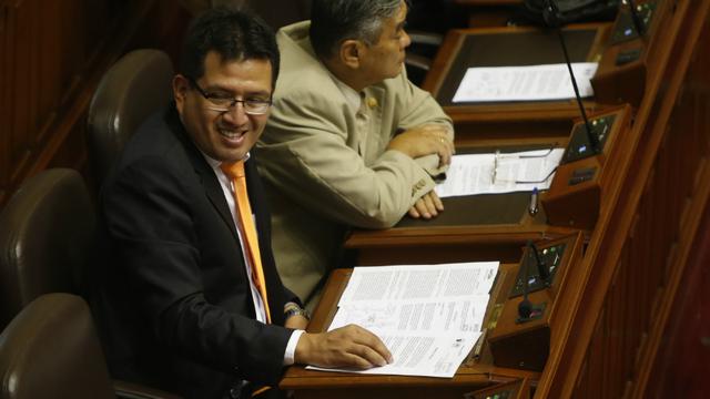 Roy Ventura, de Fuerza Popular, presidirá la comisión de Transporte. (Foto: USI).