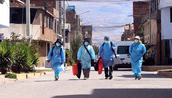 Vacunación casa por casa contra el COVID-19 arrancó en Lima Metropolitana. (Foto: Minsa)