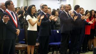 Ollanta Humala y Keiko Fujimori participan en ceremonia de Acción de Gracias por el Perú