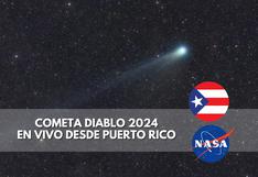 Hora exacta y dónde se vio el Cometa Diablo en vivo desde Puerto Rico vía NASA TV