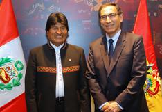 Vizcarra confirma reunión con Morales para corredor ferroviario Brasil-Bolivia-Perú
