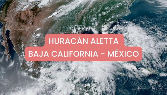 Huracán Aletta 2024 EN VIVO: trayectoria en Baja California y otros estados afectados