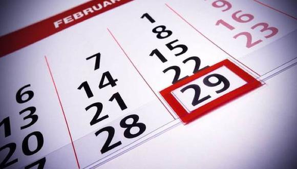 Cada cuatro años se añade el día 29 de febrero, como en este 2020 que es año bisiesto (Foto: Pixabay)