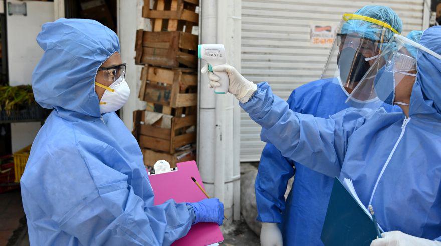 A finales de marzo, el BID elevó a US$ 12,000 millones los recursos disponibles para que tanto gobiernos como empresas puedan atender la crisis y consecuencias que se deriven del contagio del Covid-19 en la región. (Photo by Luis ROBAYO / AFP)