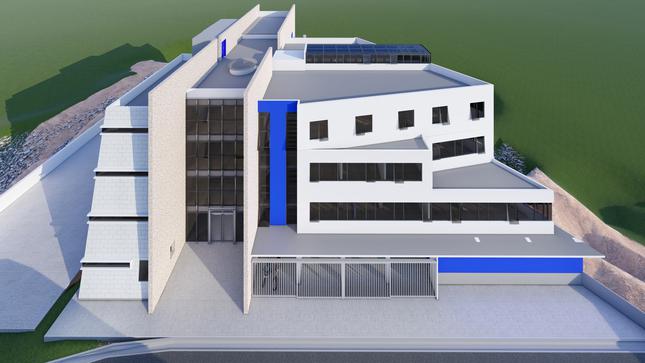 Vista del futuro Centro vulcanológico Nacional en Arequipa. (Foto: GEC)