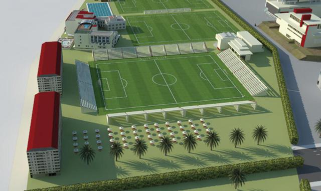 FOTO 5 | Centro social y deportivo del Club Universitario de Deportes con campos de entrenamiento, gimnasio, vestuarios y demás comodidades para el primer equipo y divisiones menores.