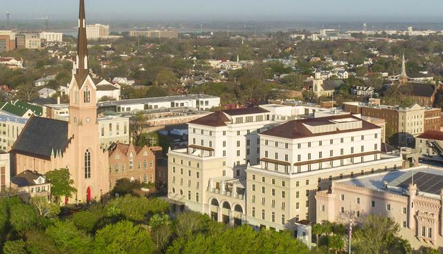 FOTO 5 | Una vista aérea del Hotel Bennett, que pronto abrirá en Charleston, S.C. Fuente: Hotel Bennett. (Foto: Hotel Bennett)