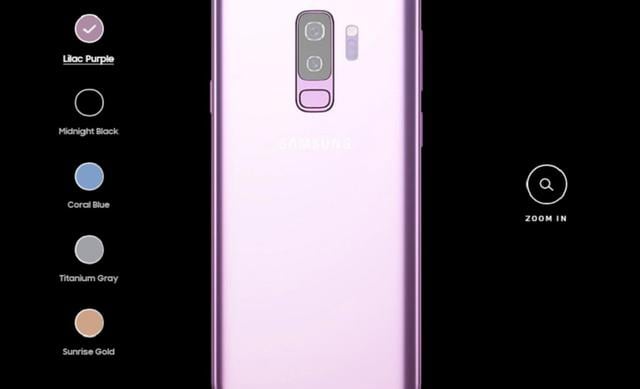 2. GALAXY S9 PLUS (GALAXY S9+) tiene las funciones de doble cámara del Galaxy Note 8, un lector de huellas mejor ubicado y más RAM que el Galaxy S9 (Foto: Samsung)