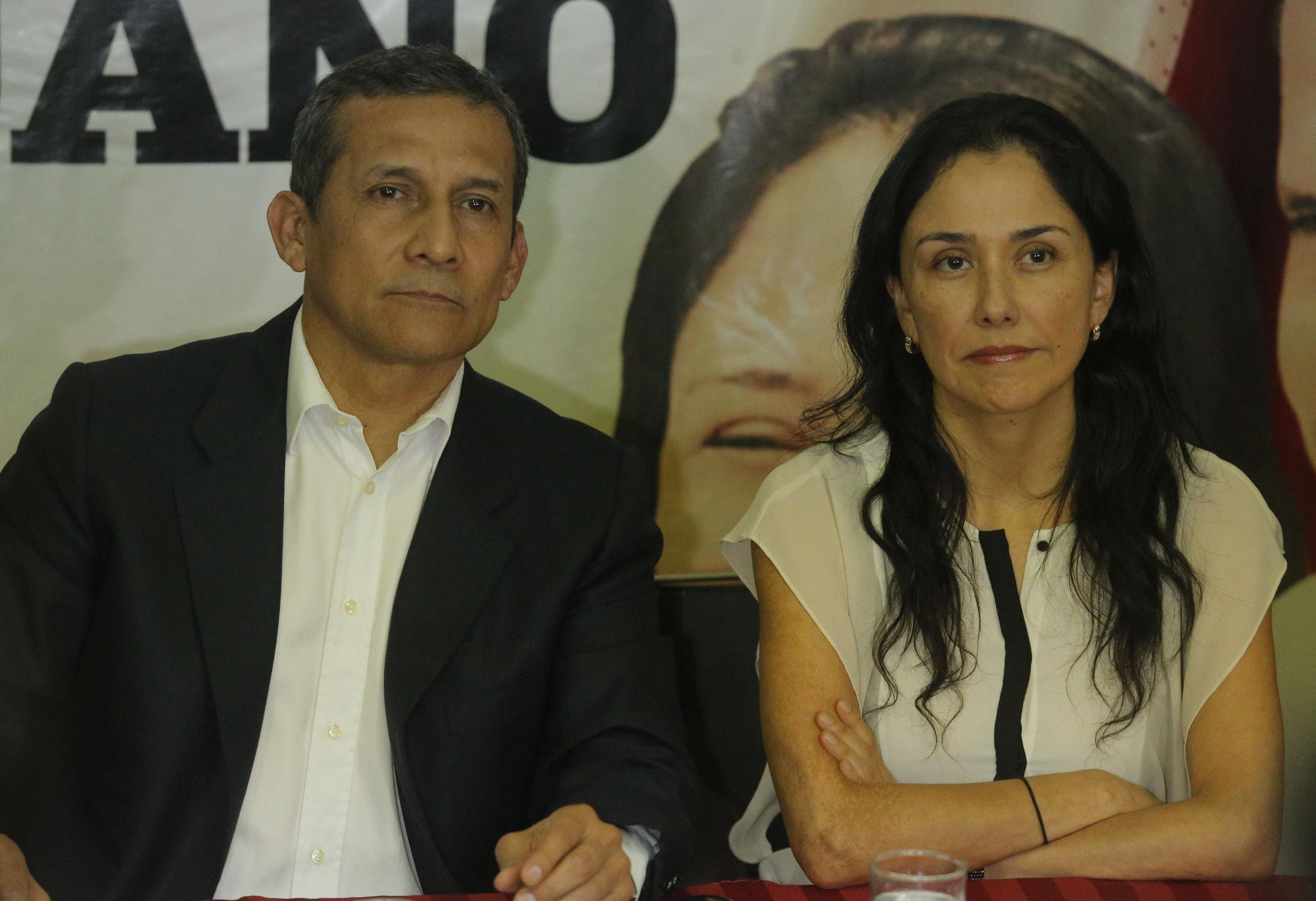Ollanta Humala y Nadine Heredia (Foto: USI)