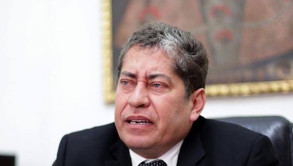 El magistrado del TC Eloy Espinosa-Saldaña dijo que se hizo respetar la institucionalidad del tribunal al rechazar incorporación de Gonzalo Ortiz de Zevallos. (Foto: GEC)