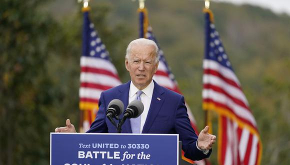 ¿Ha prometido Biden más de lo que puede cumplir? Él cree que no. (Foto AP / Andrew Harnik, archivo).