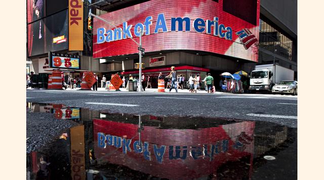Bank of America. Donó un total de US$ 166.4 millones el año pasado, lo que representa el 5.4% de sus ingresos antes de impuestos. (Foto: Bloomberg)