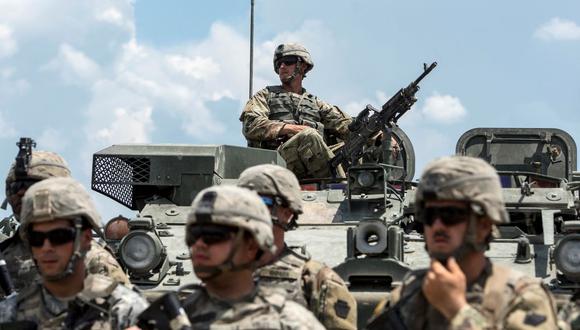 Desde 2015, los reservistas de la Guardia Nacional estadounidense se han estado rotando para entrenar al ejército ucraniano junto con soldados de otros países de la OTAN (Foto referencial: ROBERT ATANASOVSKI / AFP).