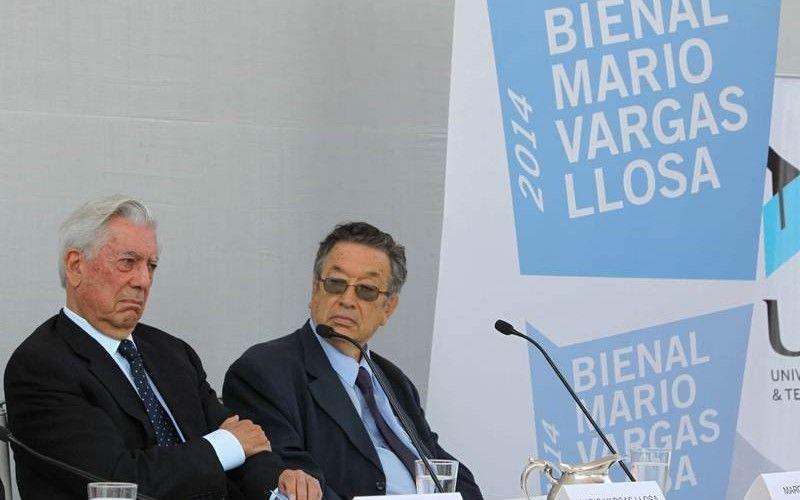 El Nobel de Literatura, Mario Vargas Llosa, en la II Bienal de Novela.