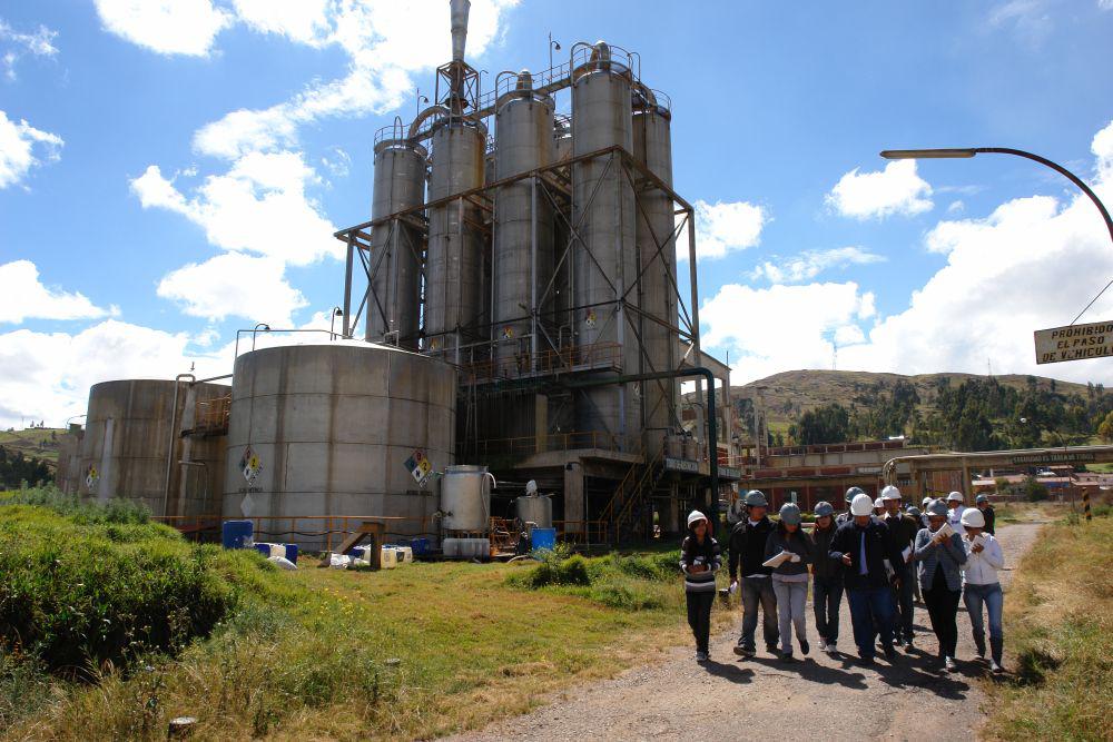 Planta de Industrias Cachimayo, empresa perteneciente a Yura. (Foto: Khipu)