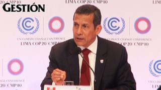 Humala: “COP 20 ha logrado superar la meta de US$ 10,000 millones para el Fondo Verde”