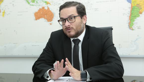 Edgar Vásquez, ministro de Comercio Exterior y Turismo (Foto: GEC)