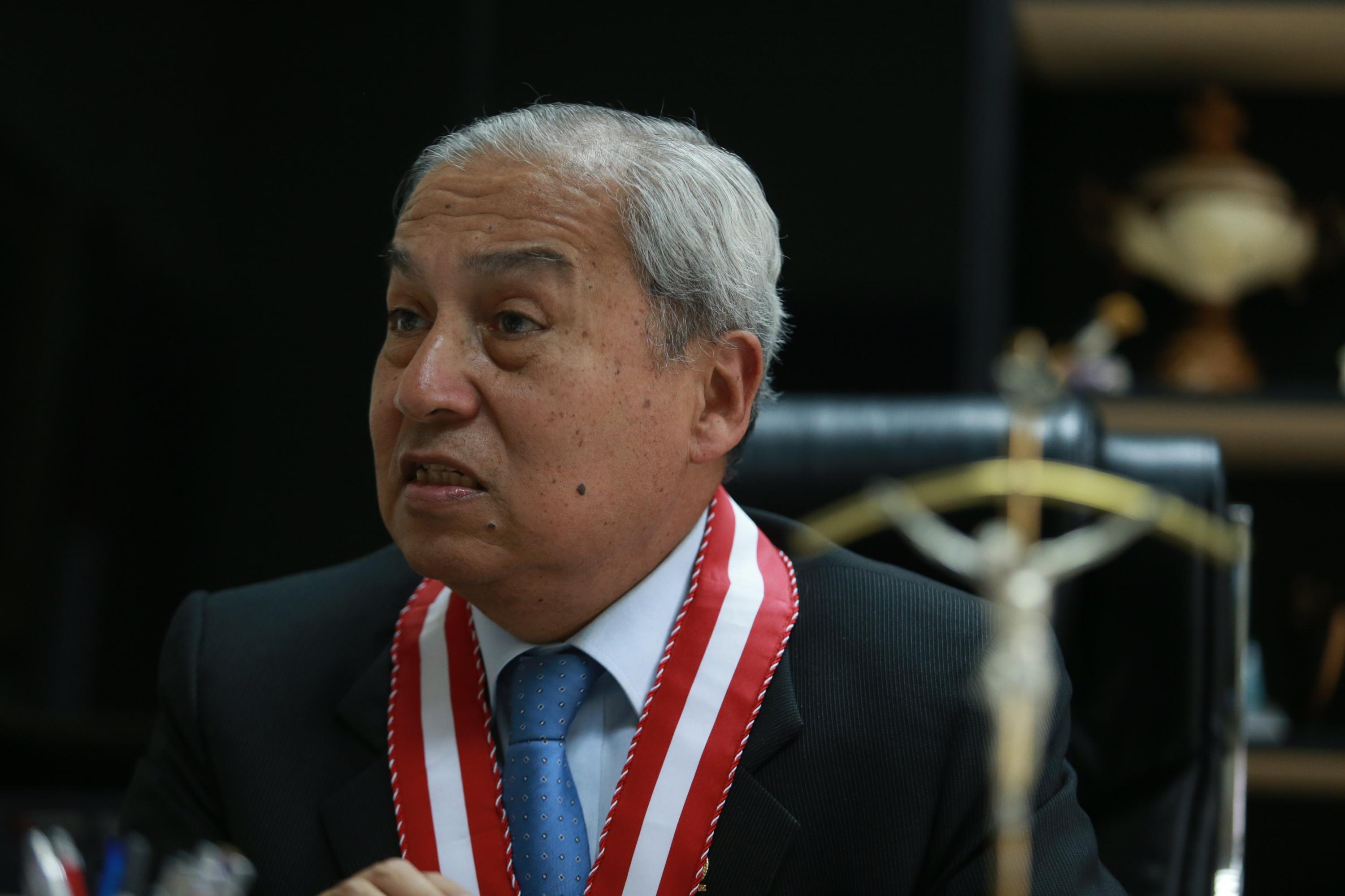 Las cámaras de seguridad muestran que Pedro Chávarry ingresó al noveno piso a las 12:23 p.m. (Foto: GEC)