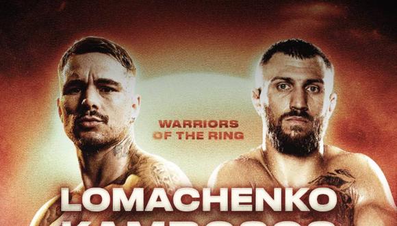 Ver pelea Vasyl Lomachenko vs. George Kambosos Jr. en vivo y en directo vía ESPN y Star+ desde el RAC Arena de Perth, Australia, por el cinturón de peso ligero del FIB. (Foto: Lomanchenko)