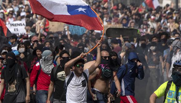 Se cumplen tres meses de las protestas sociales en Chile. (Foto: AFP)