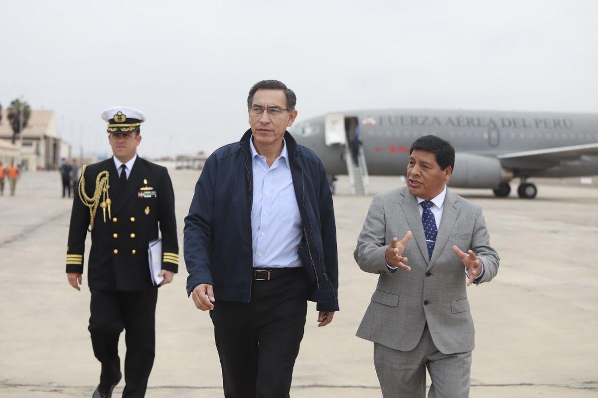 Martín Vizcarra aseguró que todas las instituciones tienen que respetar la Constitución. (Foto: Presidencia)