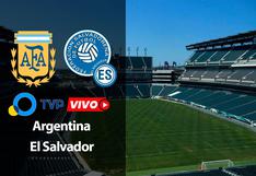 Televisión Pública transmitió el Argentina 3-0 El Salvador (22/03/2024)