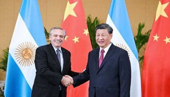 El año pasado, el presidente Alberto Fernández firmó un convenio para incorporar a Argentina a la Iniciativa de la Franja y la Ruta de China. (Foto: Bloomberg)