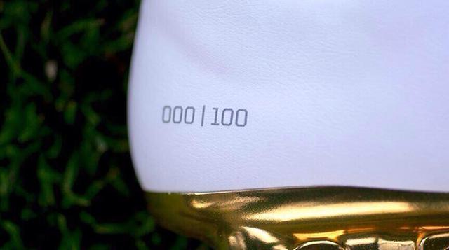 Tendrán un número de serie específico (de 001 a 100) grabado en la suela, y serán adornados con tachuelas de oro. Las botas se agotaron en la tienda Nike.com en menos de un minuto. (Foto: Megaricos)