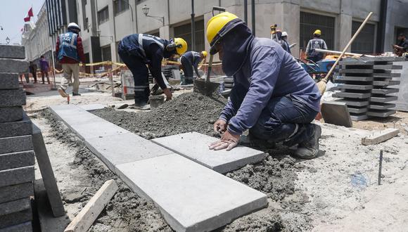 Suspenden toda obra en calles del Centro de Lima hasta el 1 de enero de 2024. (Foto: Andina)
