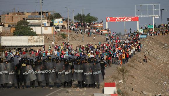 Las protestas y bloqueos en el marco del paro nacional continúan hoy, 13 de enero en diferentes regiones del Perú. (Foto: GEC)