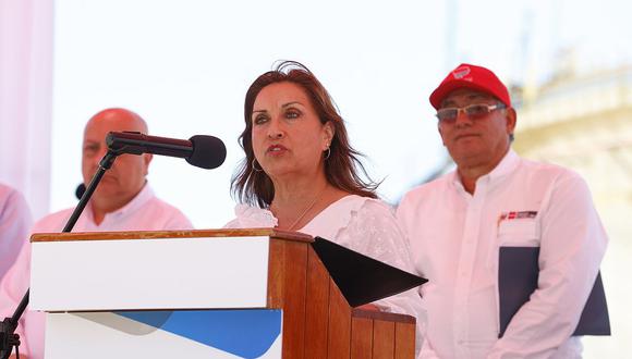 Dina Boluarte rechazó que vaya a renunciar al cargo porque eso no solucionaría la crisis. (Foto: Presidencia)
