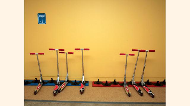 Las oficinas de Google en Nueva York son tan grandes que los empleados podrían necesitar un scooter para ir de un lugar a otro. (Foto: Reuters)