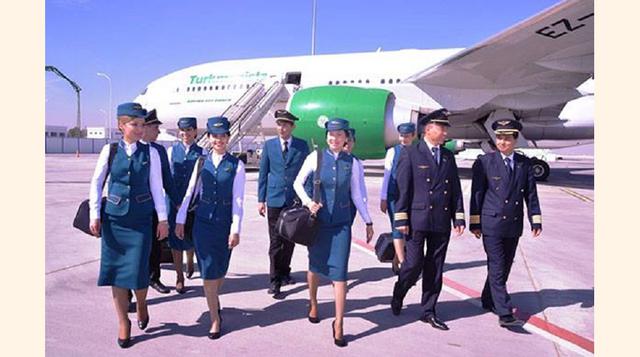 Turkmenistan Airlines, Turkmenistán. Valoración Skytrax: dos estrellas. (Foto: businessinsider)