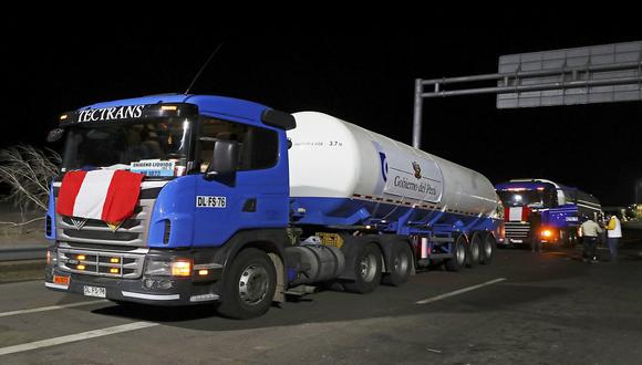 El viernes 26 de febrero el Perú recibió las primeras 40 toneladas de oxígeno de las 960 importadas de Chile. (Foto: Lima 2019)