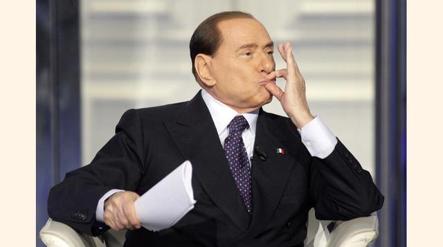 Silvio Berlusconi. Fortuna personal: US$ 8,500 millones. Berlusconi es un magnate de los medios de comunicación en Italia y dueño de uno de los más prestigiosos clubes de fútbol de Europa, FC Milan, al igual que una de las figuras más  importantes en la  