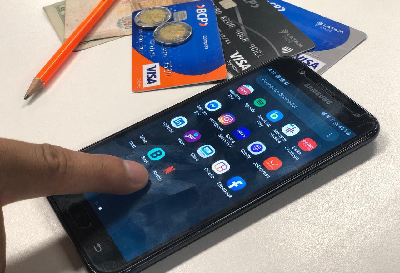 Pagos en aplicativos. (Foto: Gianmarco Delgado / GEC)