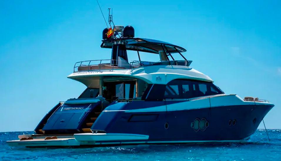 FOTO 1 | Nadal compró la embarcación, construida por Monte Carlo Yachts, en 2016.