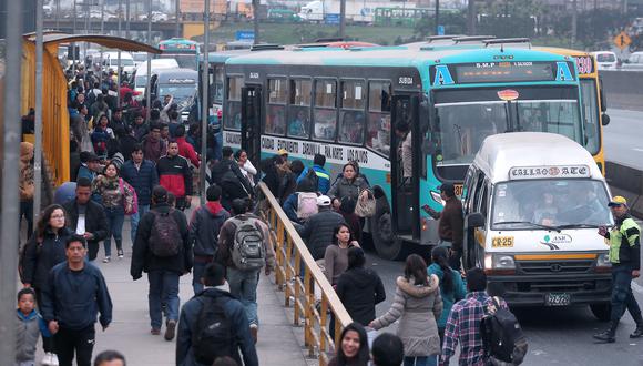 ATU sostiene que el servicio de transporte público debe merecer subsidio. FOTO: HUGO PEREZ / EL COMERCIO
