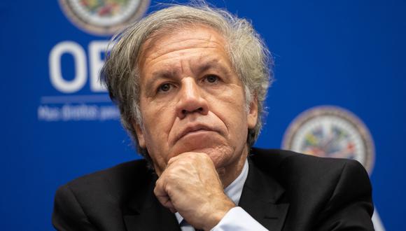 El secretario de la Organización de los Estados Americanos (OEA), Luis Almagro. (Foto: AFP)