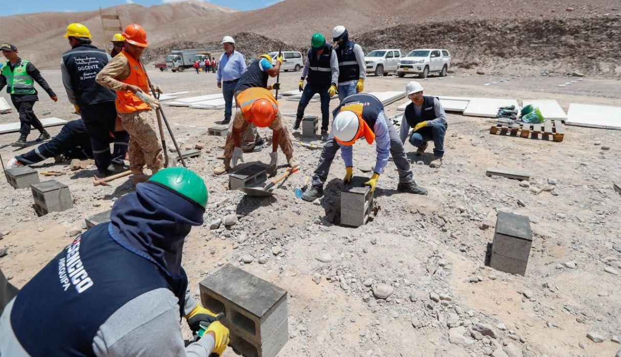 El Ministerio de Vivienda,Construcción y Saneamiento señaló que al atención a los damnificados se da a través de la Reconstrucción con Cambios. (Facebook)