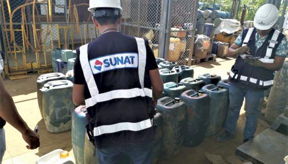 Controles en las rutas fiscales que realiza la Sunat sumados a las permanentes visitas inopinadas a establecimientos y operativos cuenta con el apoyo de la Policía Nacional. (Foto: Sunat)