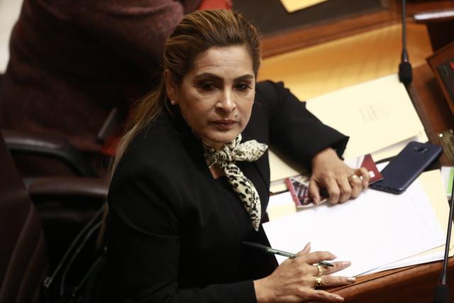 Maritza García fue una de las congresistas que renunció a Fuerza Popular con Kenji Fujimori. (Foto: GEC)